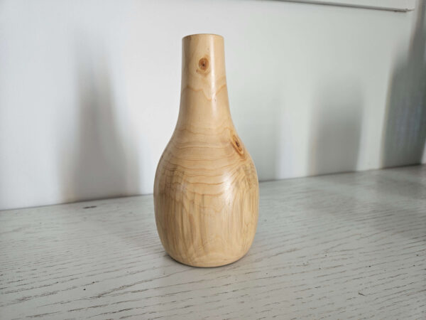 Vase en bois de pin – Image 3