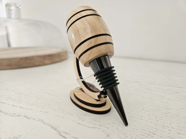 Bouchon de Bouteille en Bois d'Olivier