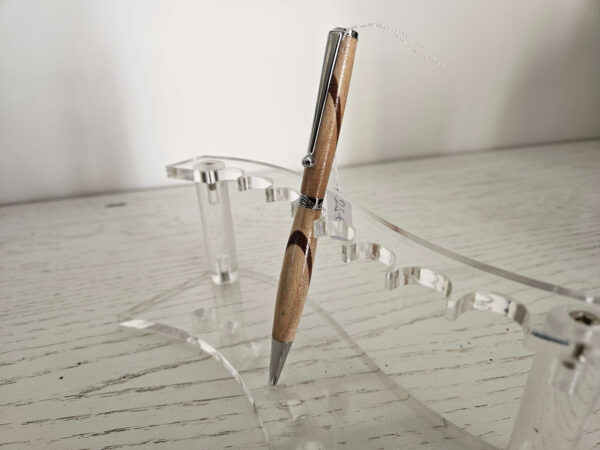 Stylo bille en bois de bouleau inclusion bois exotique