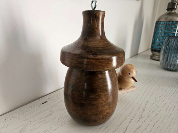 Nichoir déco en pin et tuya – Image 2