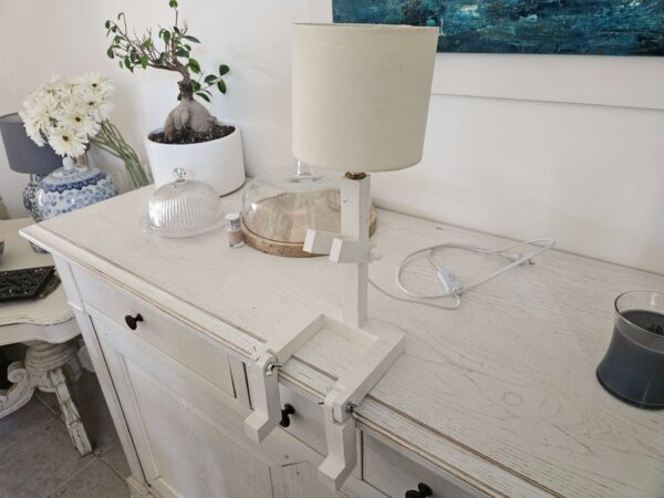 Lampe de chevet Bonhomme en bois