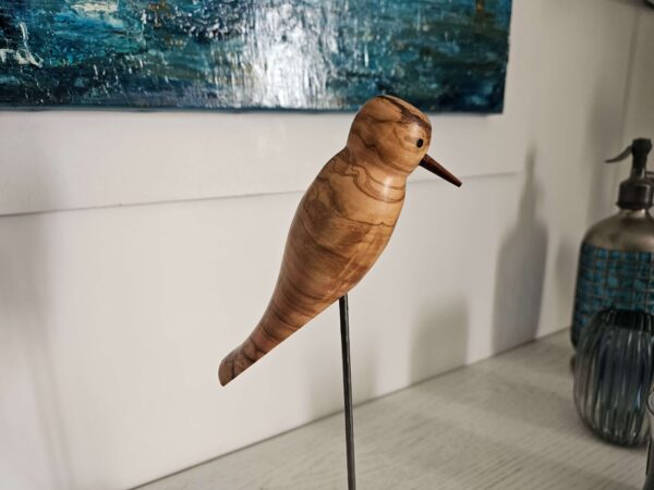Oiseau en bois d'olivier – Image 2