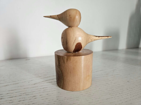 Oiseau en bois de tuya – Image 2