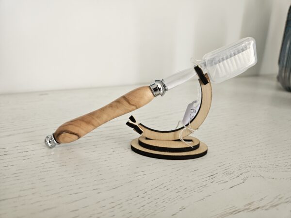 Brosse à dents artisanale en bois d'olivier – Image 2