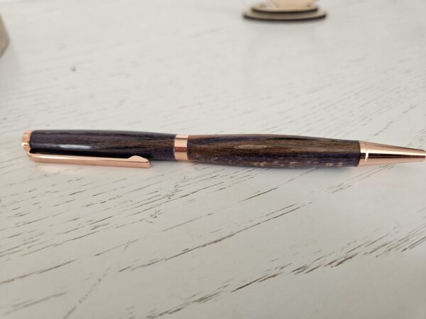 Stylo bille en bois stabilisé – Image 2