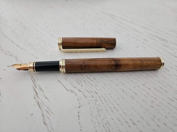 Stylo Plume en Bois d'Olivier – Image 4