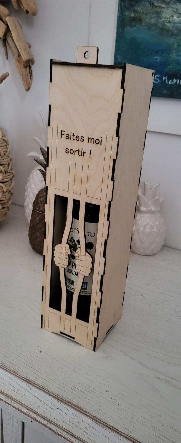 Coffret pour bouteille personnalisable – Image 2