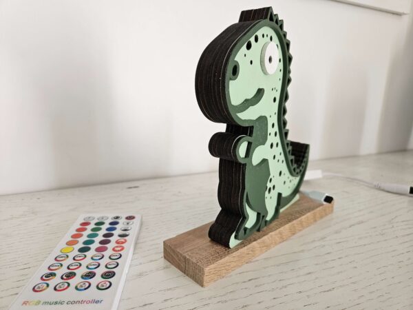 Veilleuse de chevet pour enfant - Lumière apaisante et personnalisable – Image 4