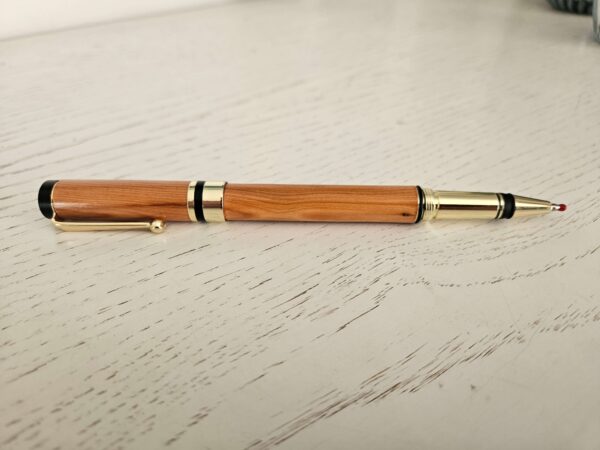 Stylo Roller en bois d'IF – Image 2