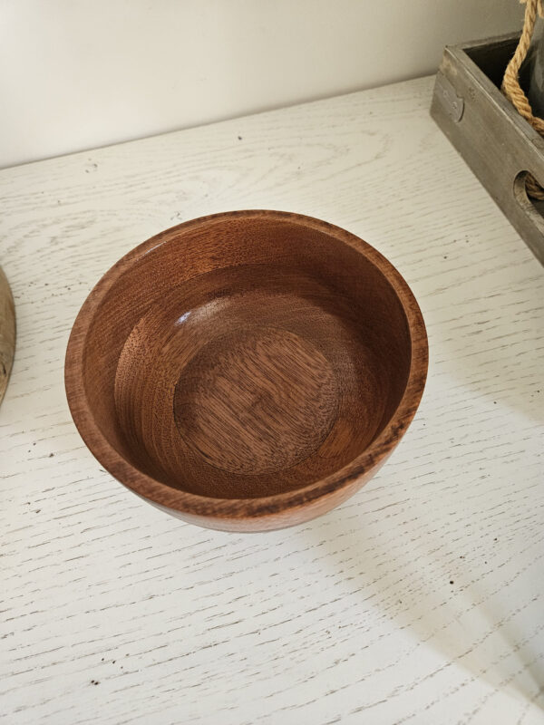 Bol en bois exotique – Image 2