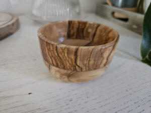 Bol en bois d'olivier