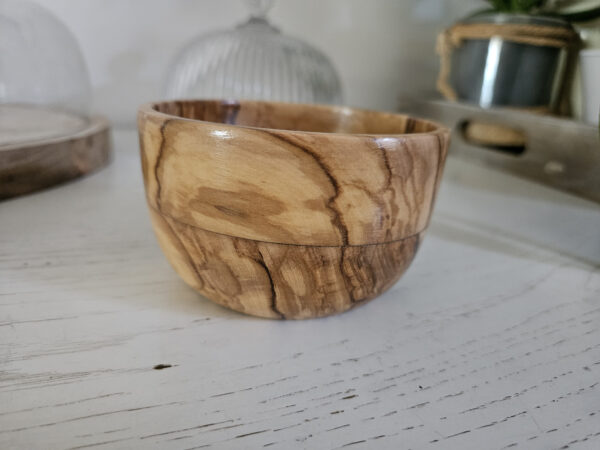 Bol en bois d'olivier – Image 2