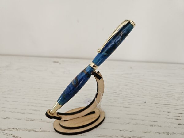 Stylo bille en bois et résine