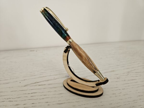 Stylo bille bois (érable) et résine