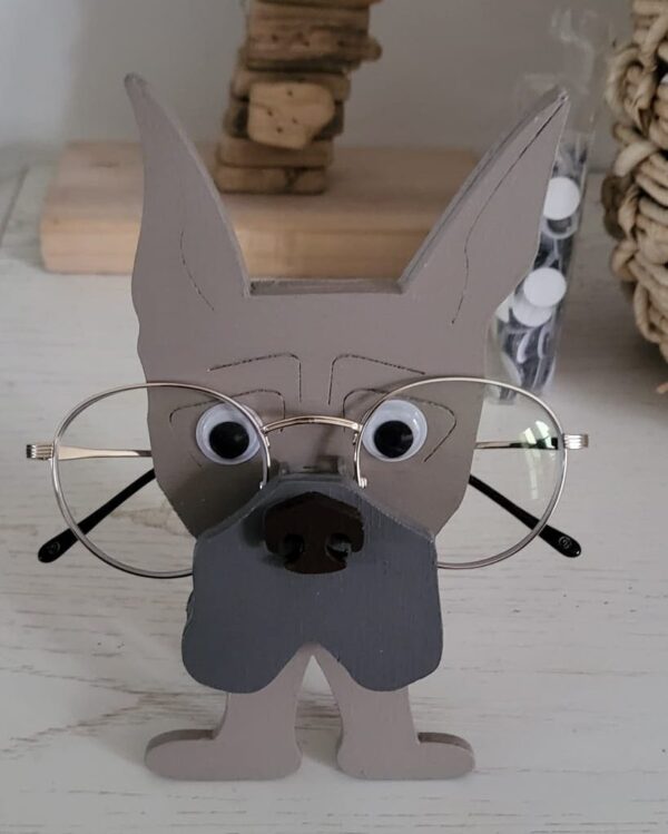 Porte lunettes (chat, chiens de différents modèles) – Image 6