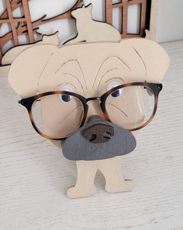 Porte lunettes (chat, chiens de différents modèles) – Image 4