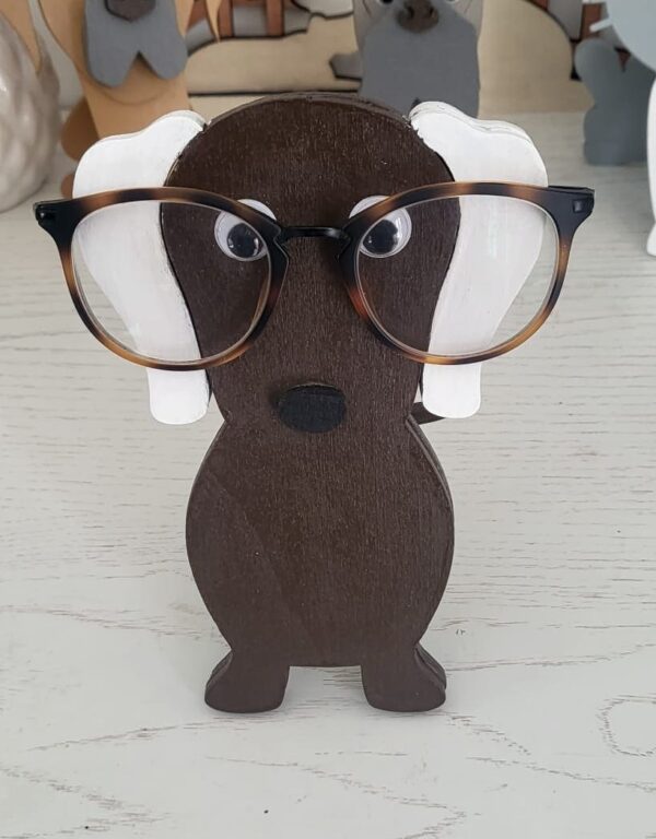 Porte lunettes (chat, chiens de différents modèles) – Image 3