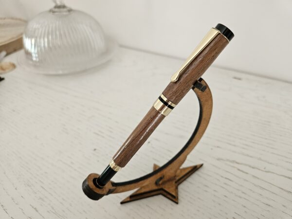 Stylo plume en bois de noyer – Image 3