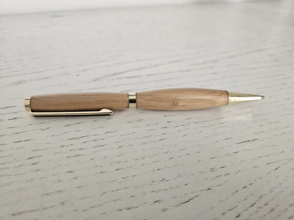 Stylo bille en bois d'olivier – Image 2