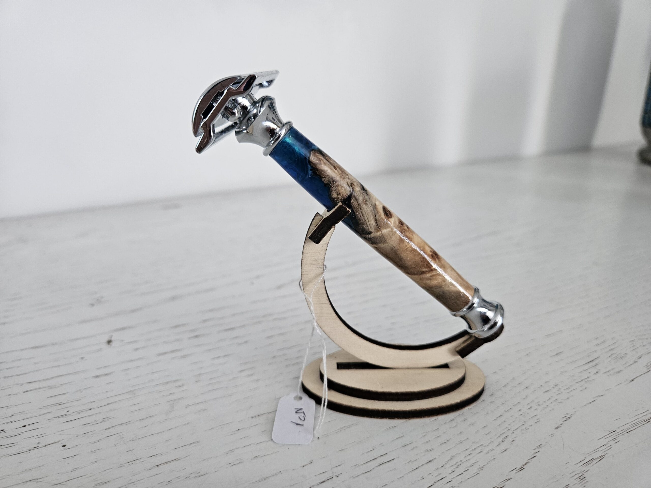 Rasoir droit bois et résine – Image 4