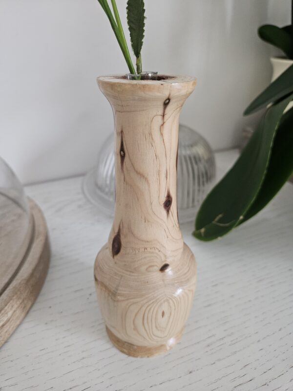 Vase en bois de cade – Image 3