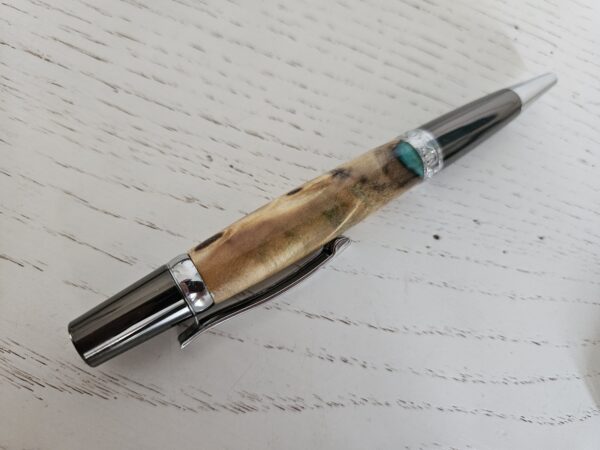 Stylo bois et métal (l'élégance durable) – Image 2