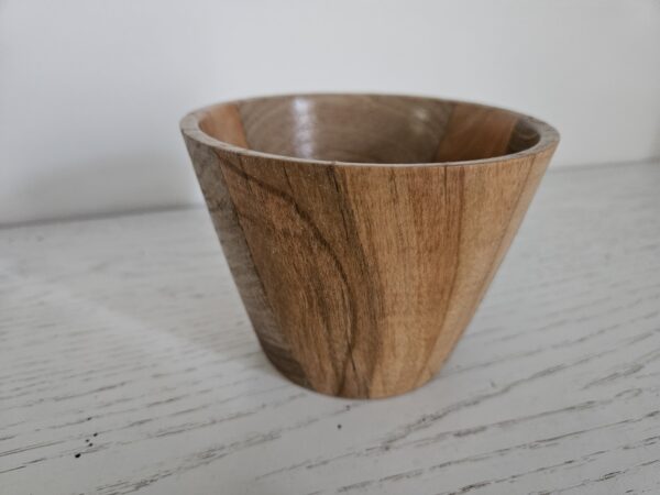 Bol en bois de chêne et de cerisier – Image 2