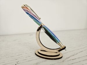 Stylo bille artisanal en résine