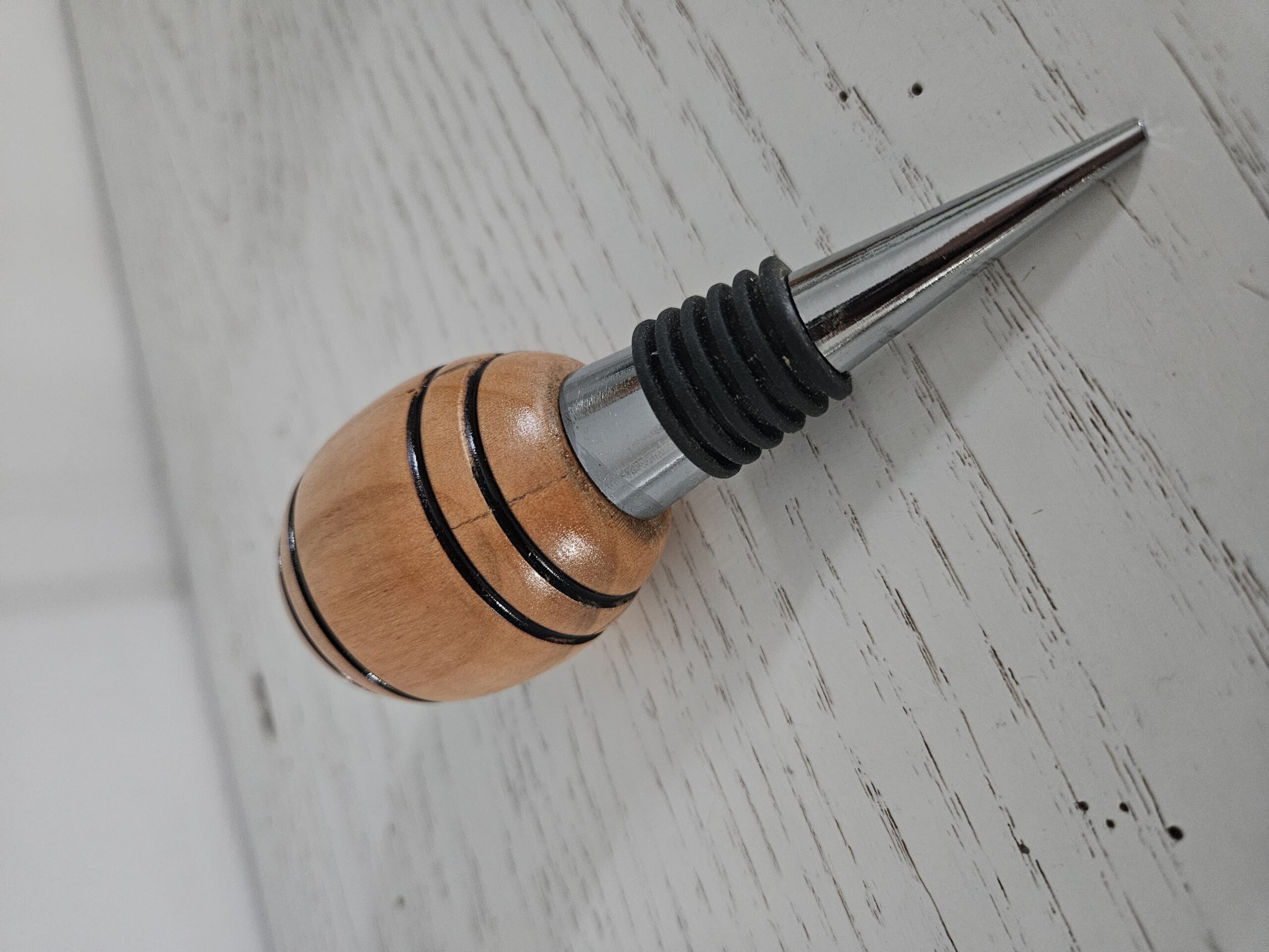 Bouchon de bouteille en bois de cerisier – Image 4