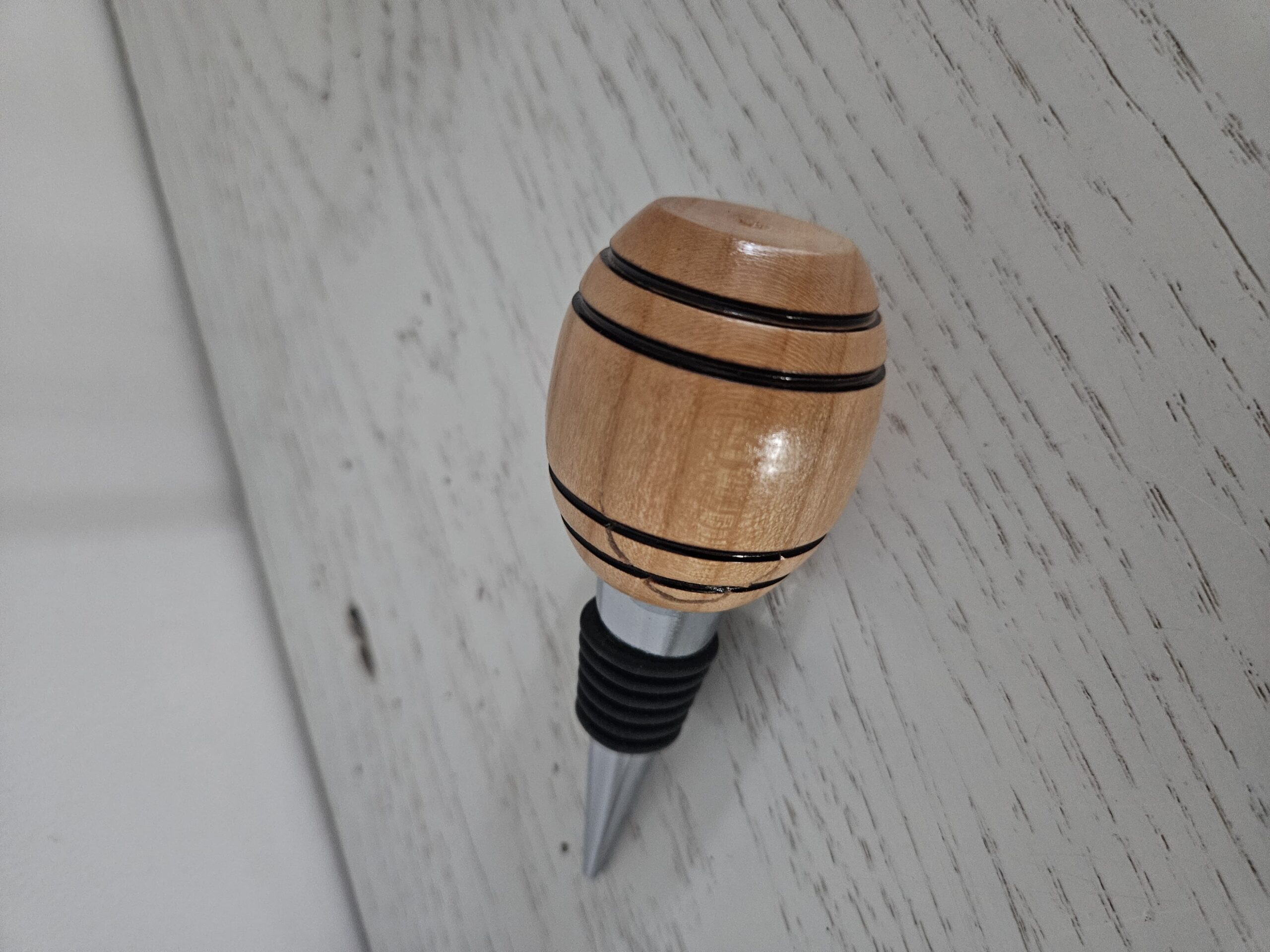 Bouchon de bouteille en bois de cerisier – Image 2