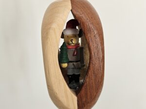 Boule de Noël (plusieurs essences de bois)