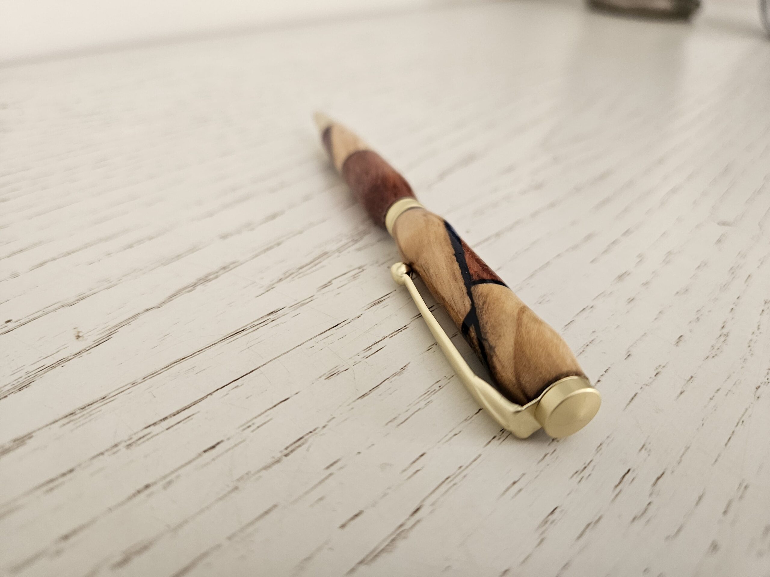 Stylo bille différentes essences de bois – Image 2