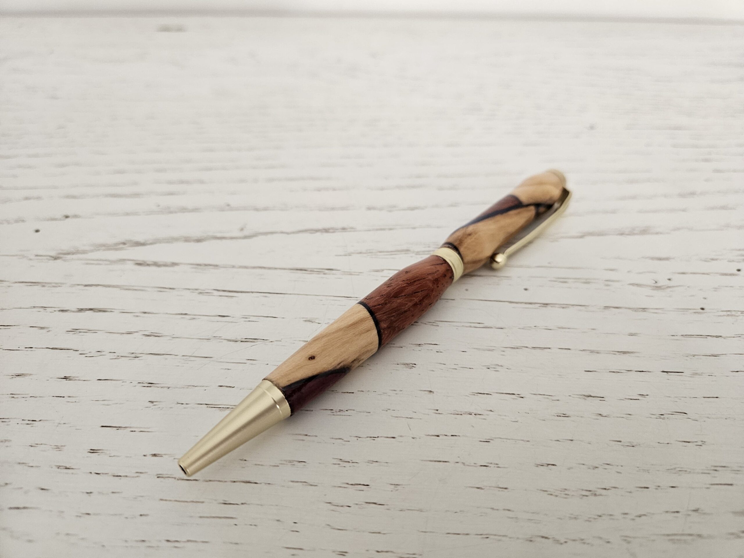 Stylo bille différentes essences de bois – Image 4