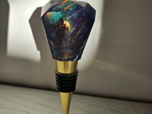 Bouchon bouteille résine