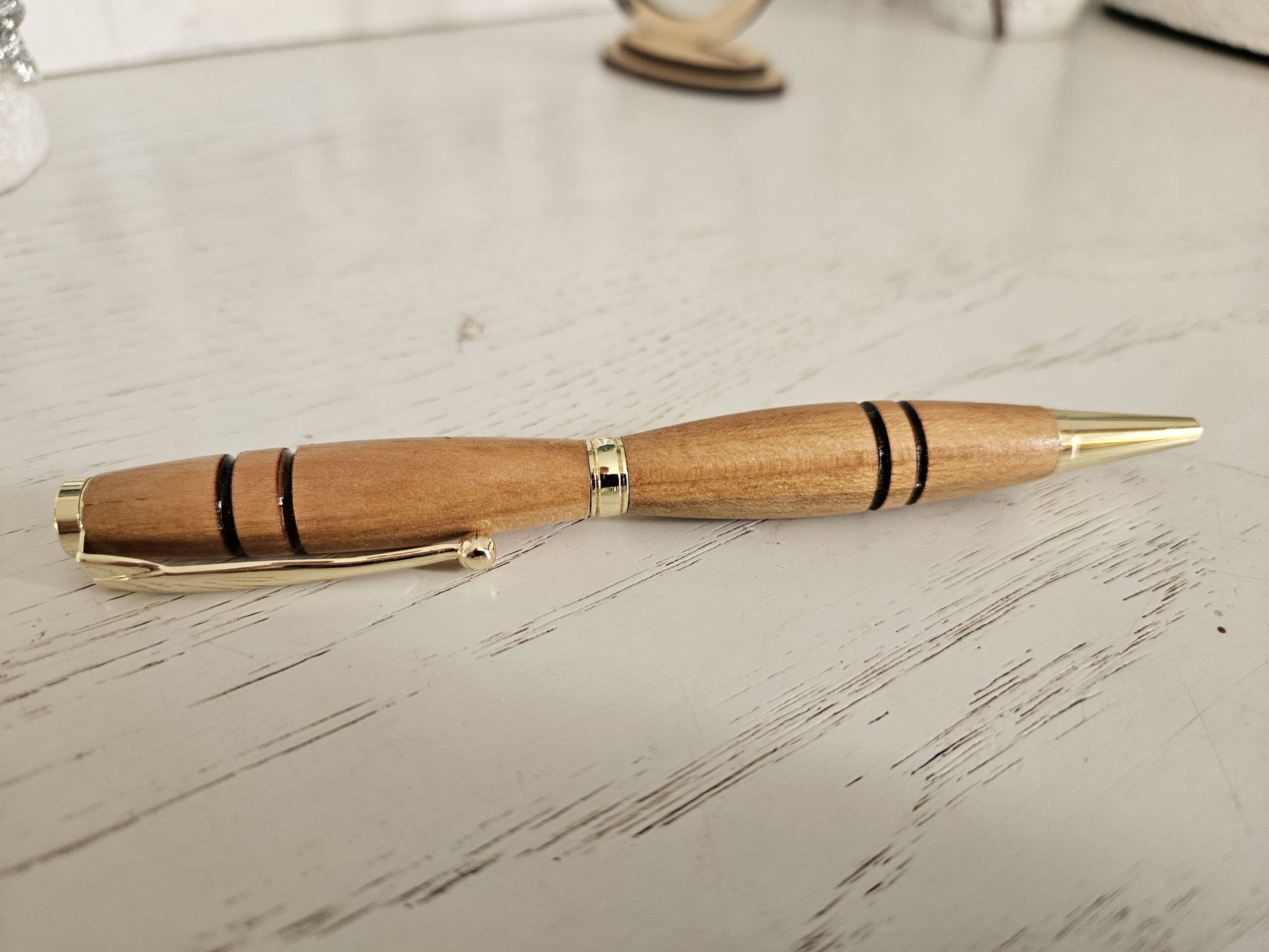 Stylo bille en bois de cerisier – Image 5