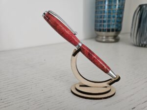 Stylo bois stabilisé