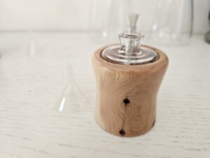 brûle parfum en bois de cade