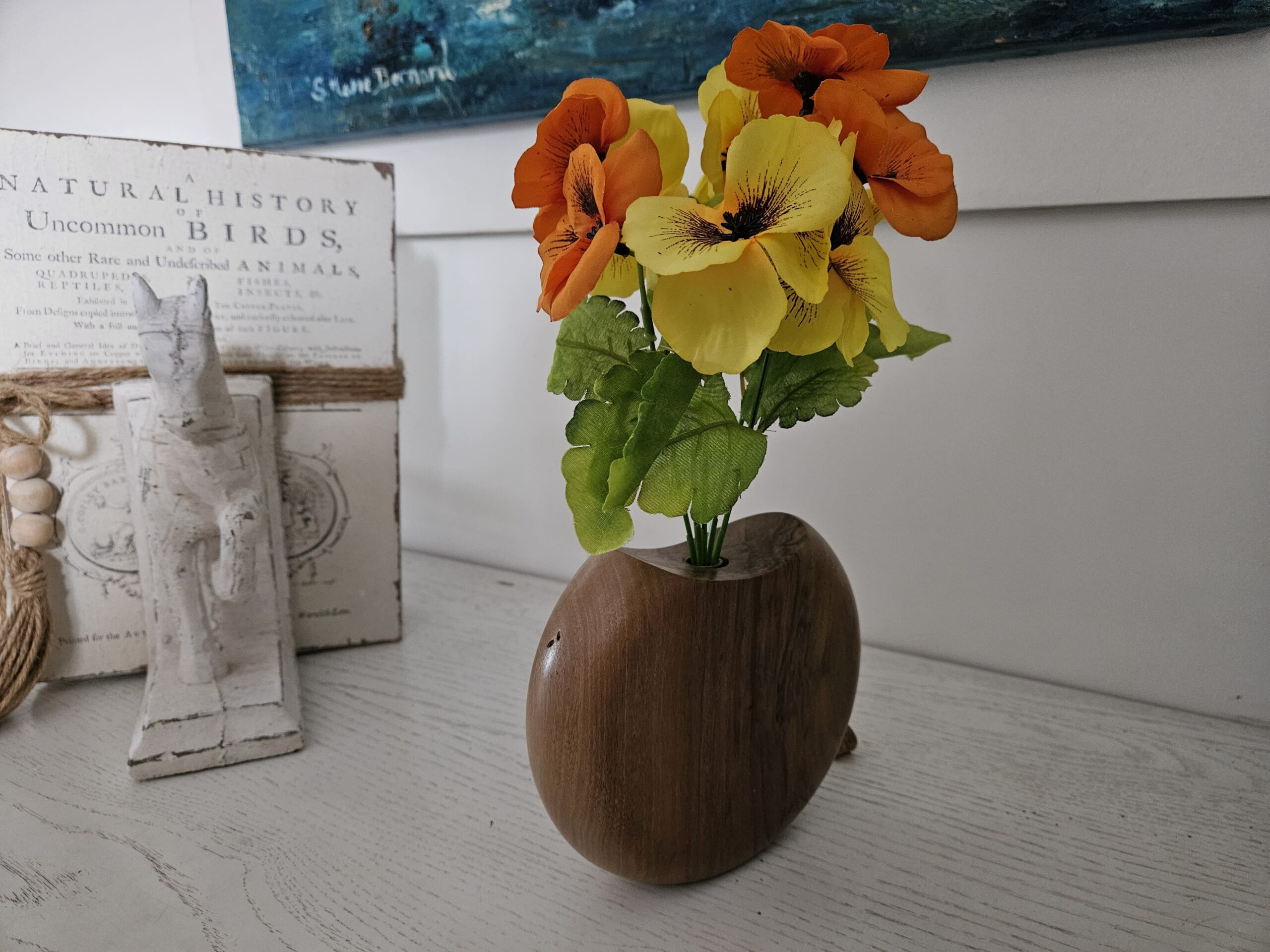 Vase en bois de noyer – Image 4