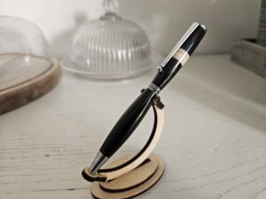 stylo bille en bois d'ébène