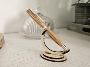 stylo bille en bois d'olivier