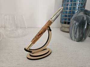 stylo bille en bois d'olivier