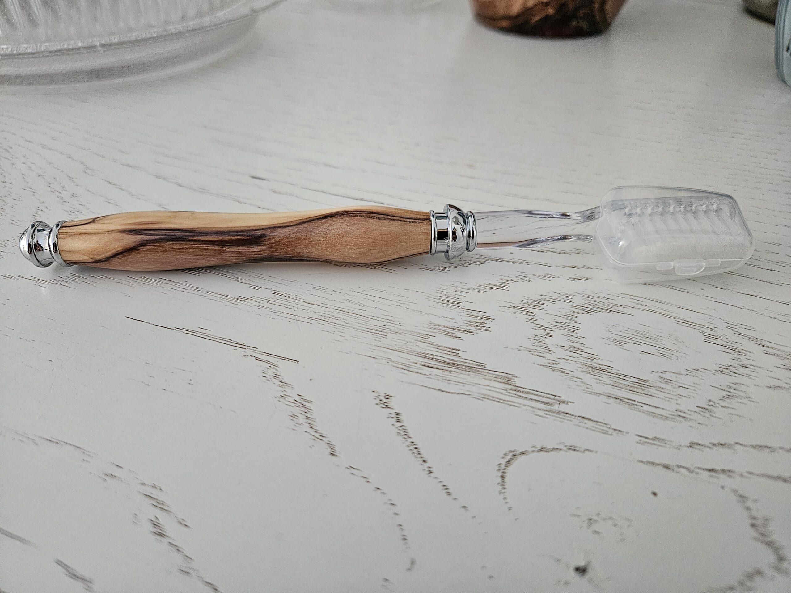 Brosse à dents en bois d'olivier – Image 5