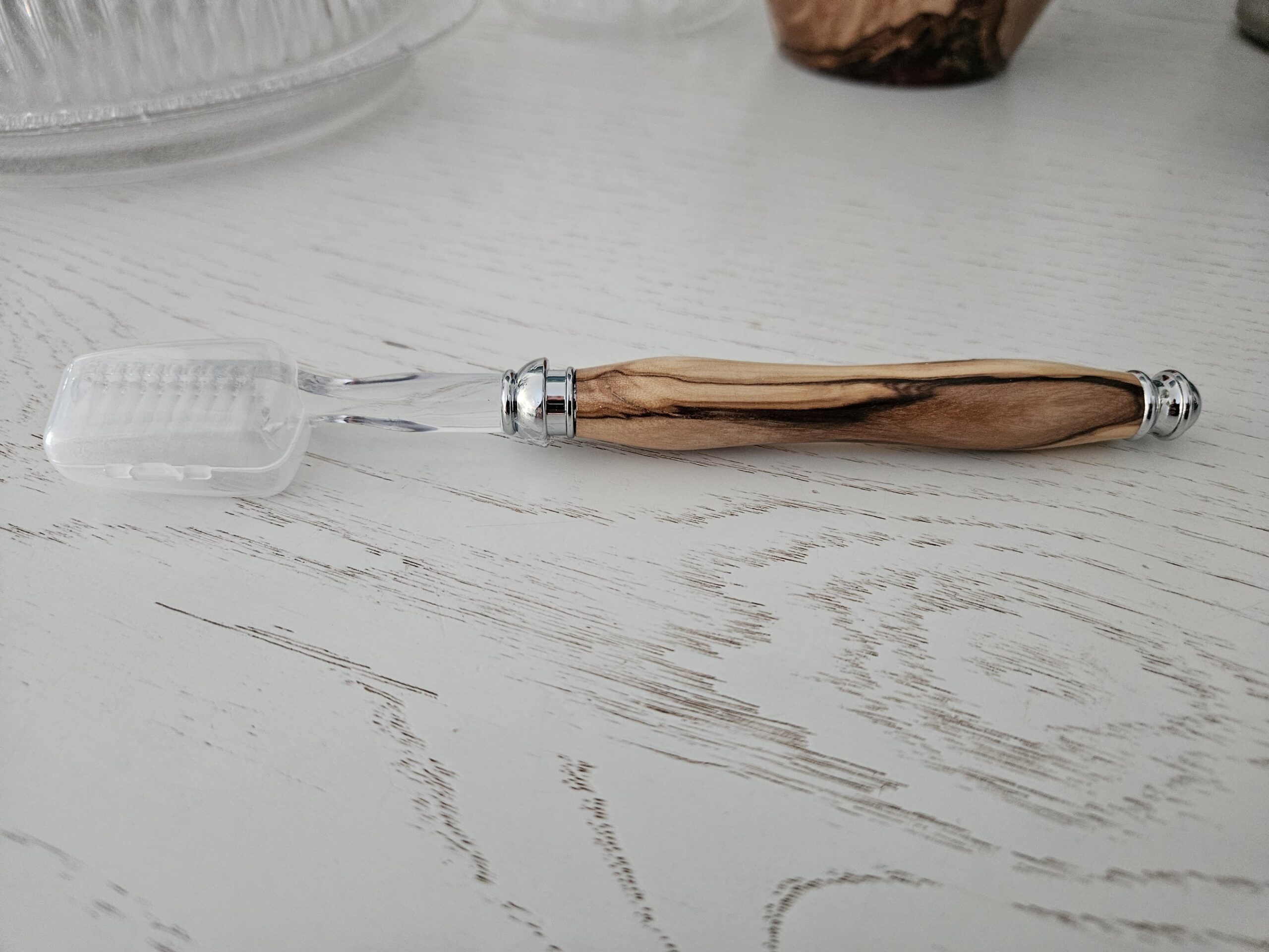 Brosse à dents en bois d'olivier – Image 4