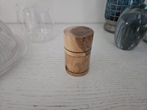 étui cure-dents en bois de cade