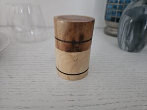 porte cure dents en bois de tuya et de cade