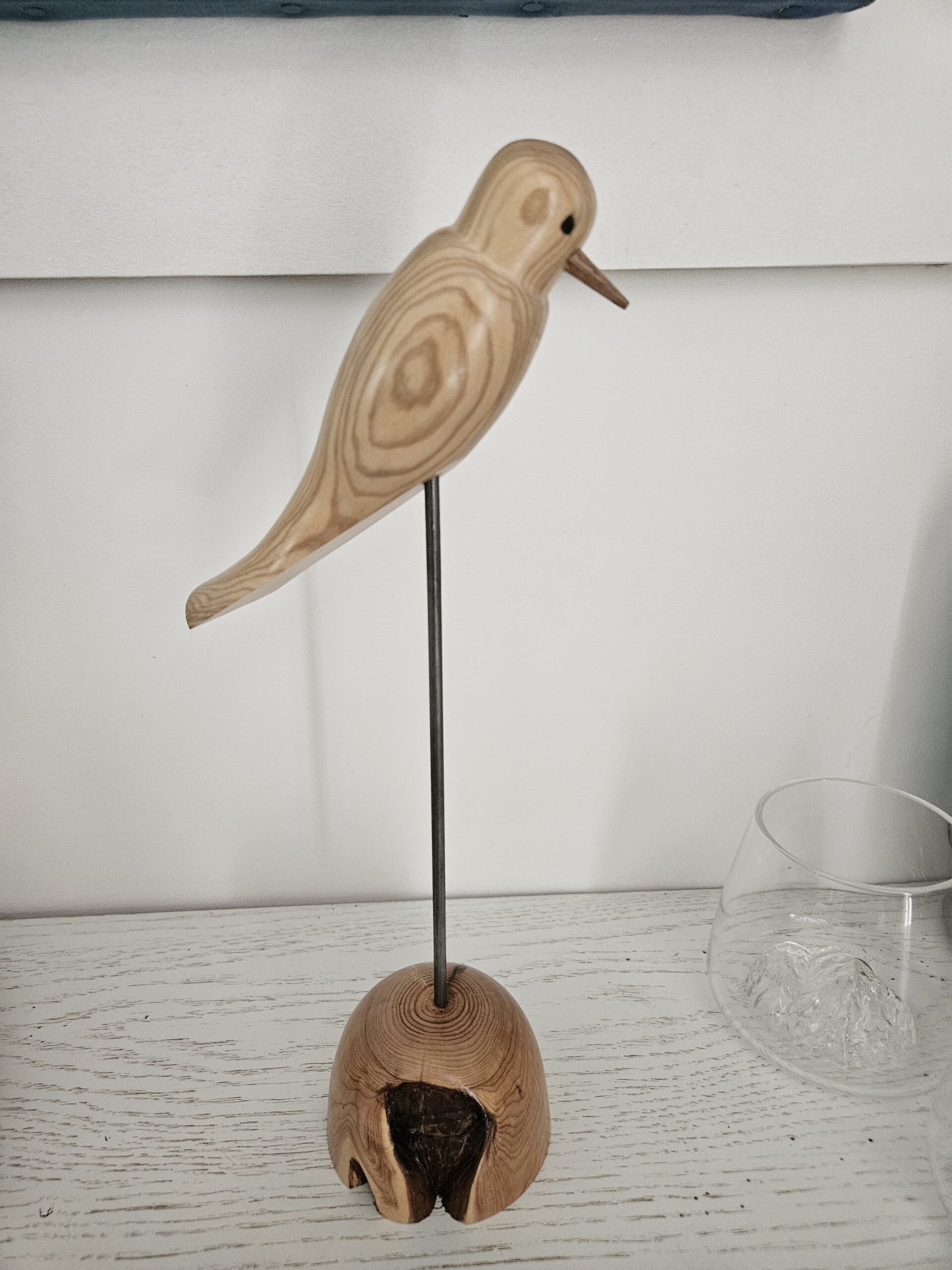 Oiseau en bois d'olivier – Image 4