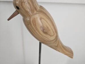 Oiseau en bois d'olivier