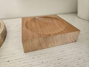 Vide poche en bois de merisier