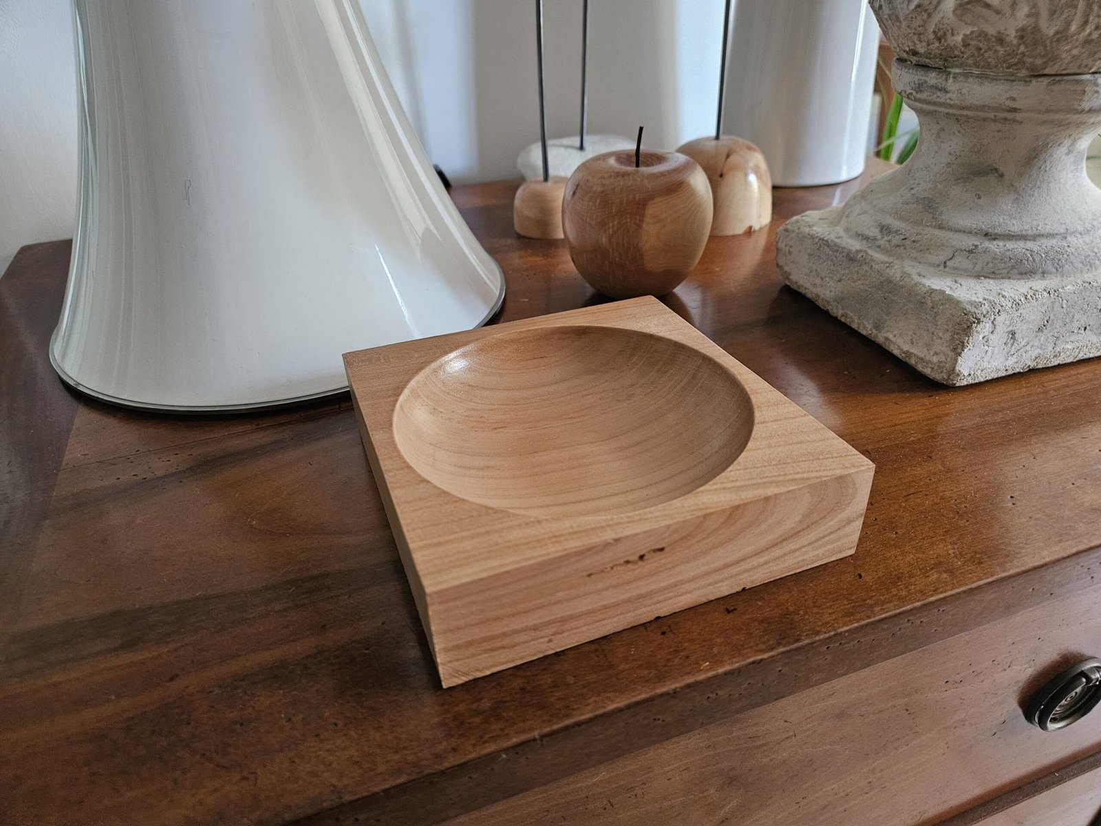 Vide poche ne bois de merisier – Image 2