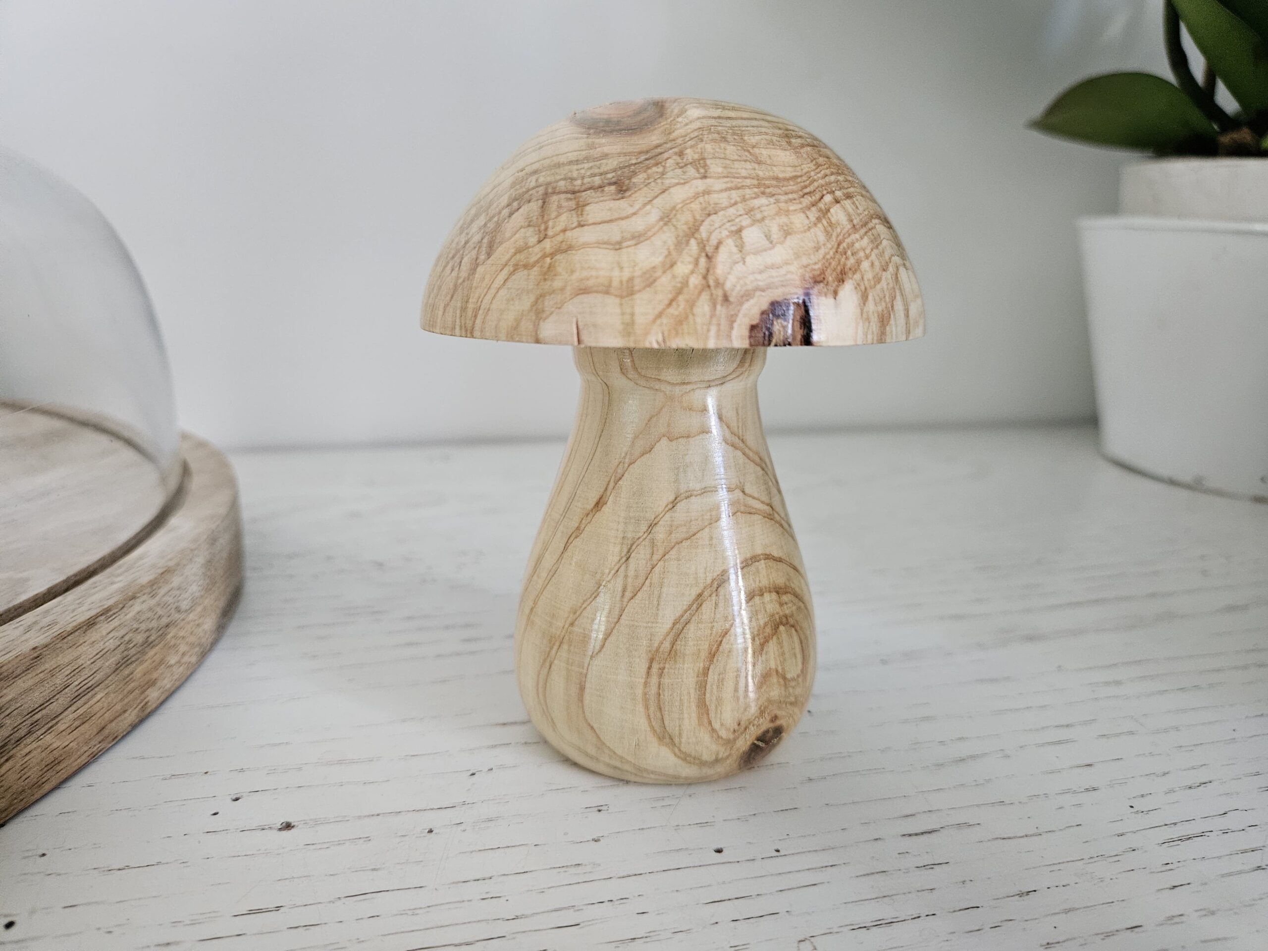 Champignons décoratifs en bois divers – Image 3